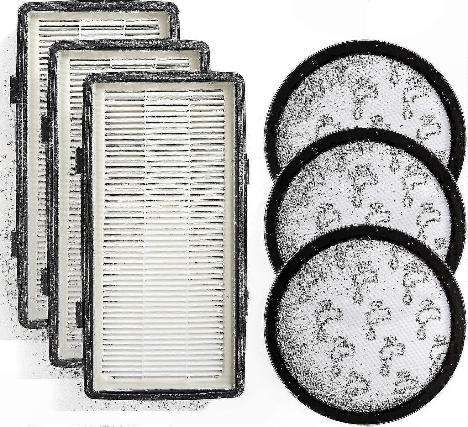 3-Pack Replacement Filters for Rowenta Silence Force Cyclonic Vacuum Cleaner Models RO76XX Series
