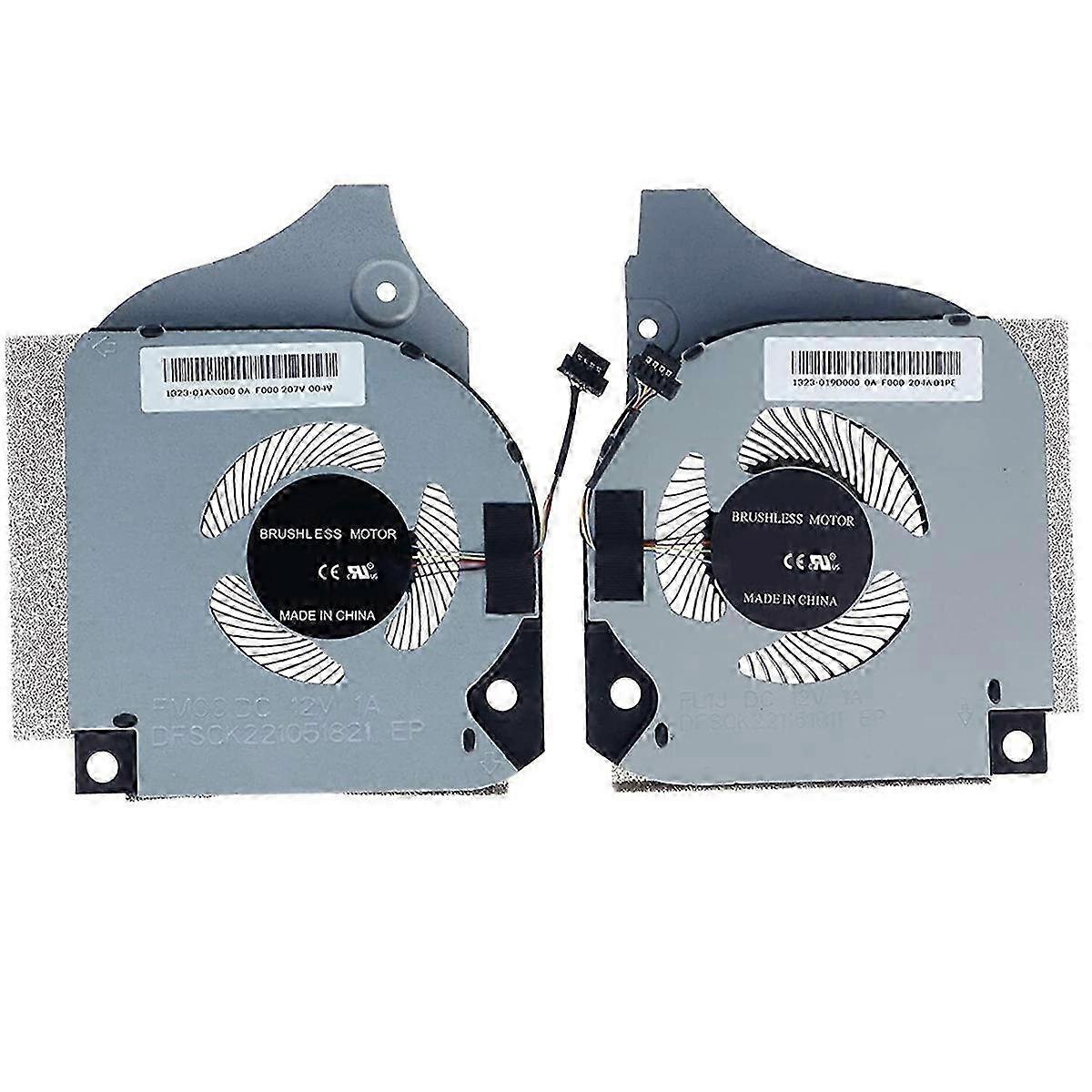 Laptop cooling fan for G5-5590 G7-7590 G7-7790 - Processor and graphics card cooling solution