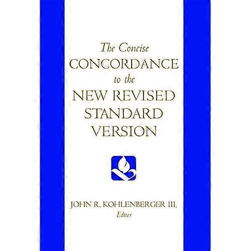 The Concise Concordance to the New Revised Standard Version