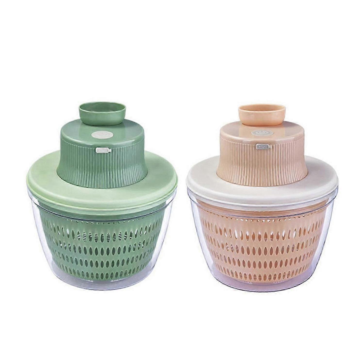 2-In-1 Electric Vegetable Scraper Dishwasher and Scraper Multifunctional Vegetable Washing Machine Dye Wireless