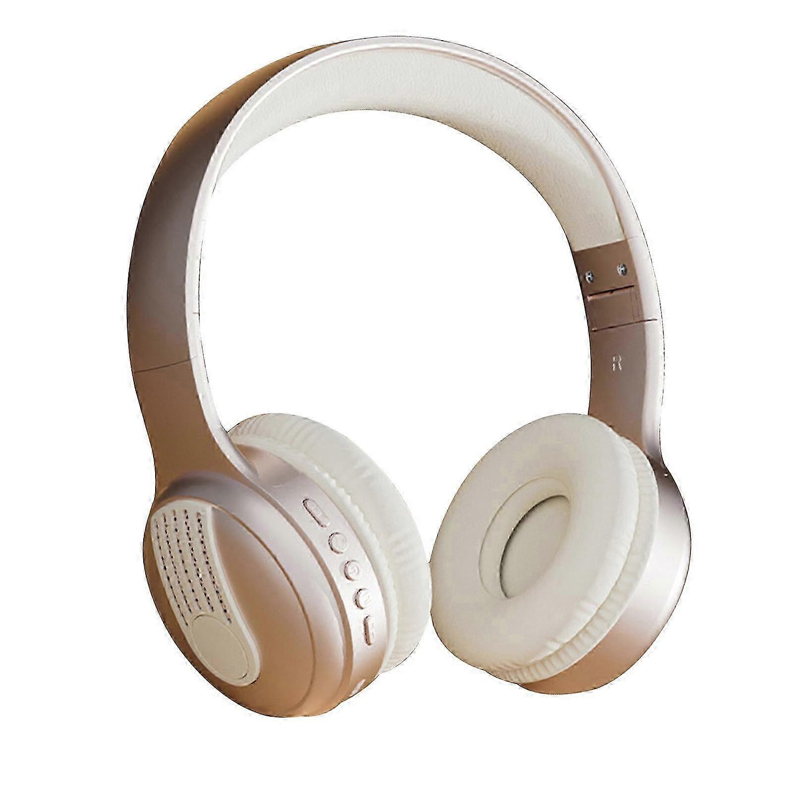 Wireless Bluetooth Headphones Over Ear With RGB Light And Mic 8 Hours Of Use Foldable Headset PUW1071