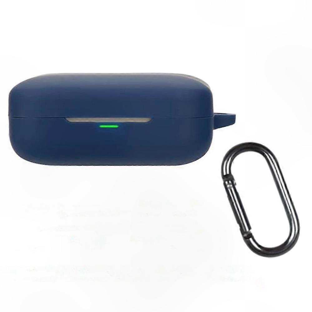 Silicone Protective Case with Anti-Lost Buckle for Wireless Earbuds-Compatible with Multiple Models