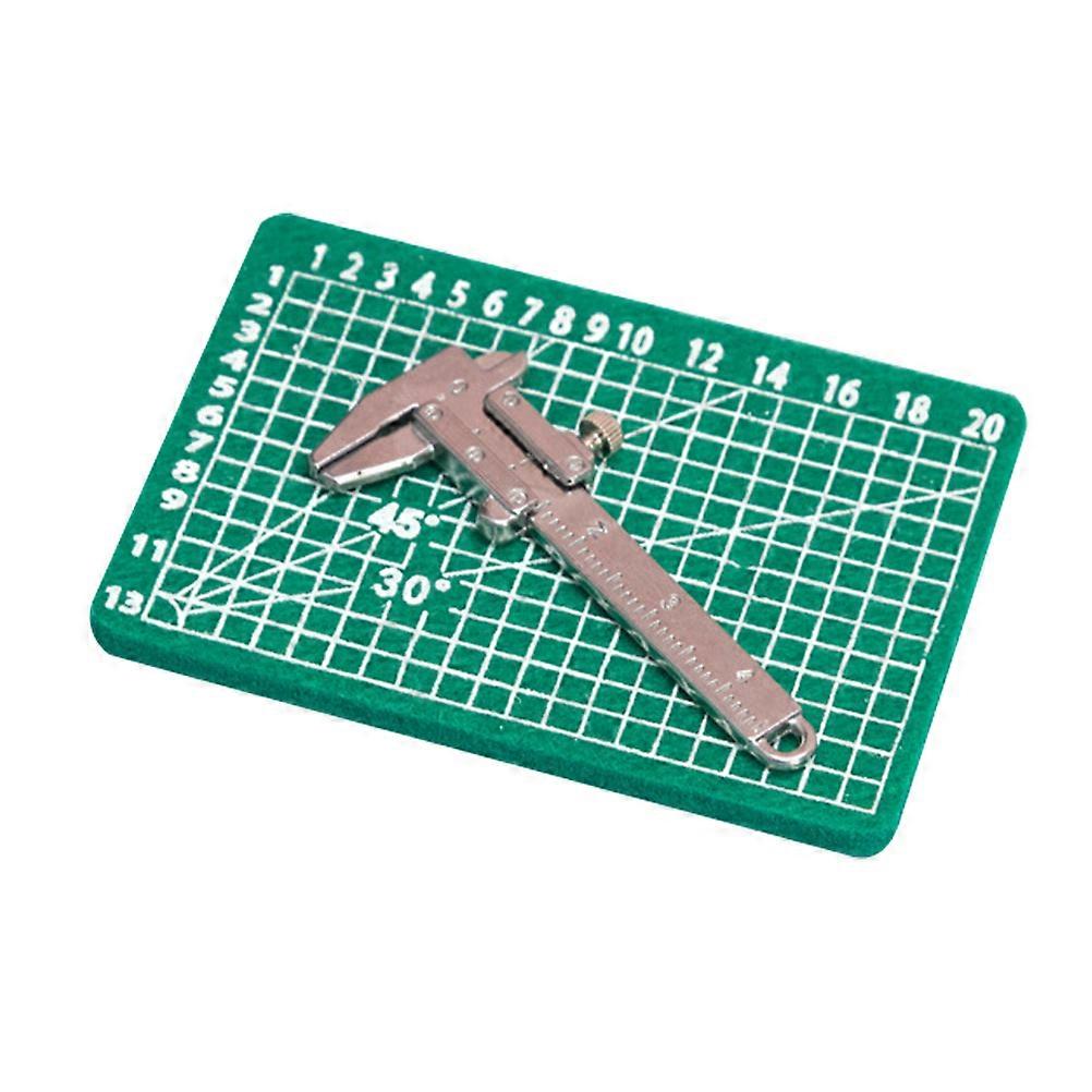 Miniature Vernier Caliper Model for Decoration with 3Sets for DIY Mini Houses