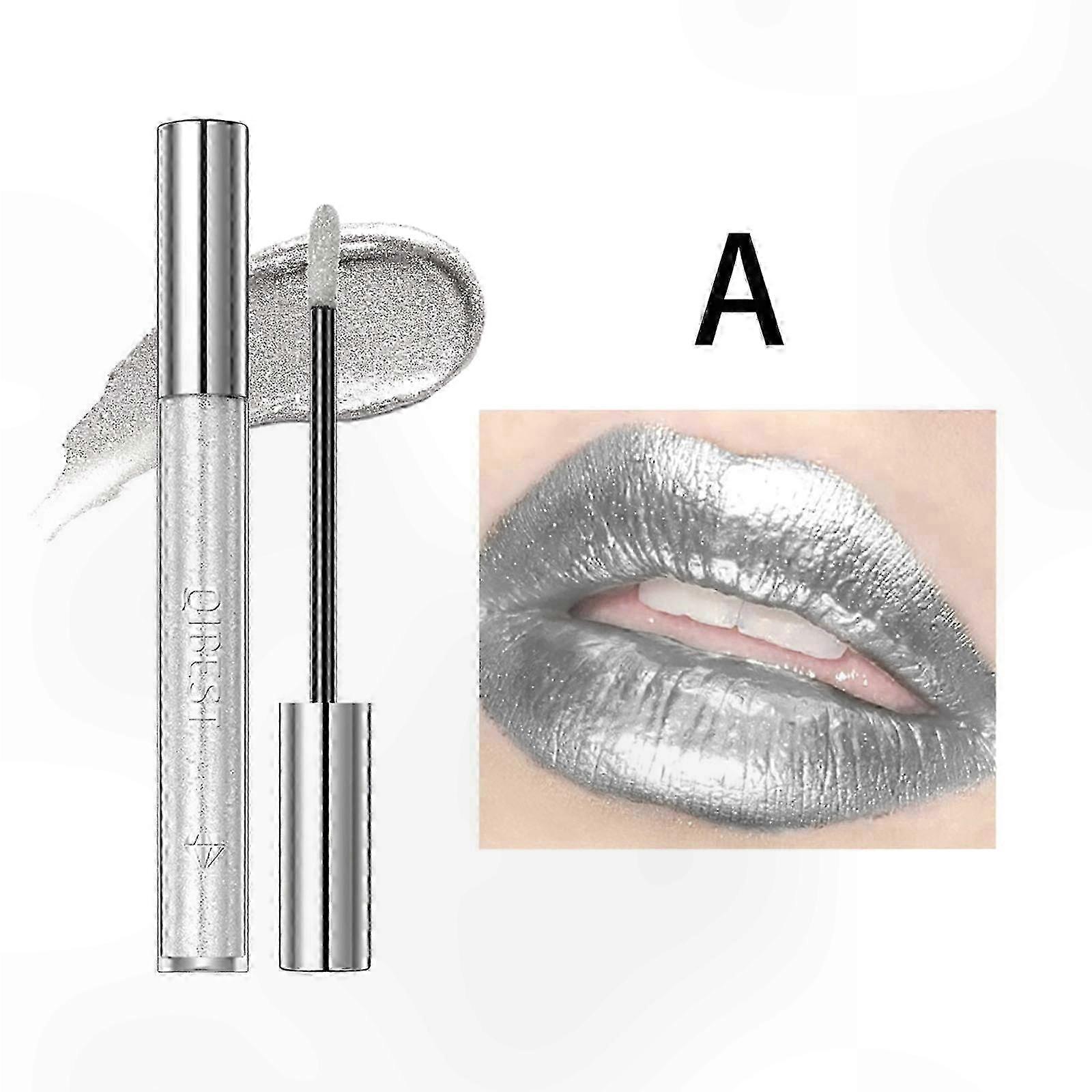 Radiant Metallic Gloss for Eyes and Lips, Matte Long-Wear, Non-Sticky Smudge-Resistant Formula with Bold Color Payoff