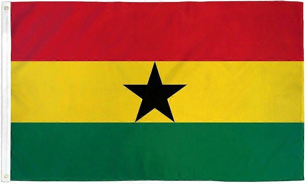 Ghana flag poly FABRIC Type A 321