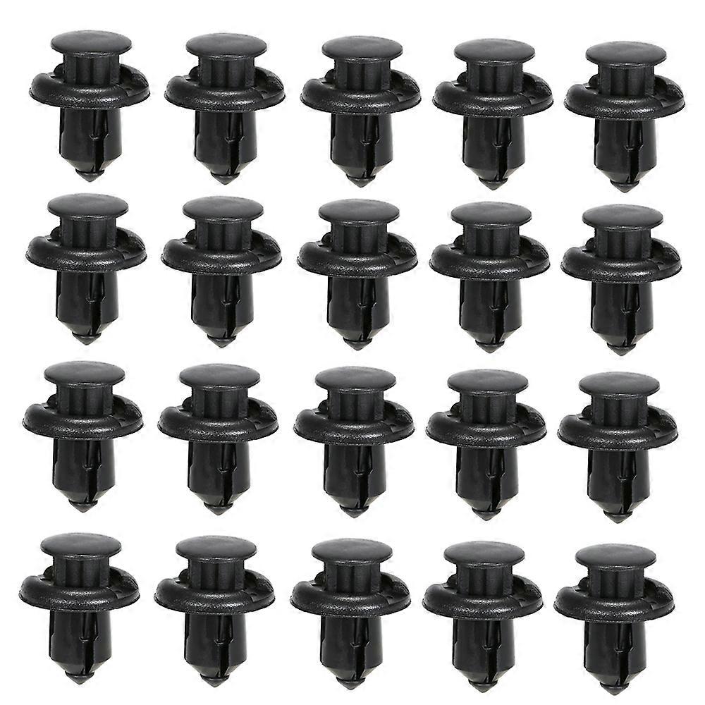 Auto Fastener Clips Plastic Fastener Rivet Clips 190Pcs 6 Sizes Car Push Pin Rivet Trim Clips