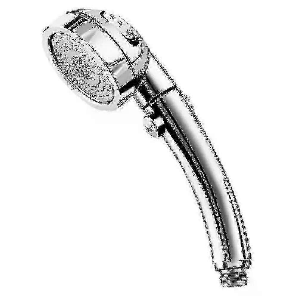 High Pressure Shower Head Hand Shower 3 Modes On/off Switch Water Saving With Hose