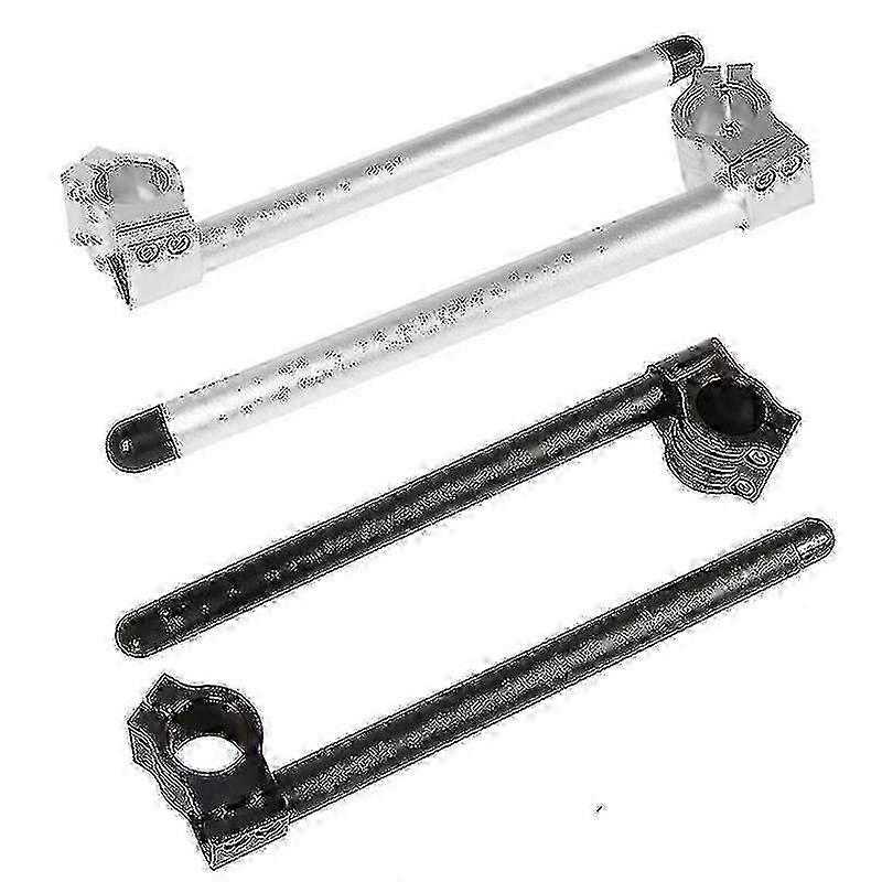 دراجة نارية المقود 22mm المقود كليب أون شوكة مقبض قضبان كليب أون لمقهى متسابق عالمي دراجة نارية 31 مم - 51 مم الألومنيوم - F