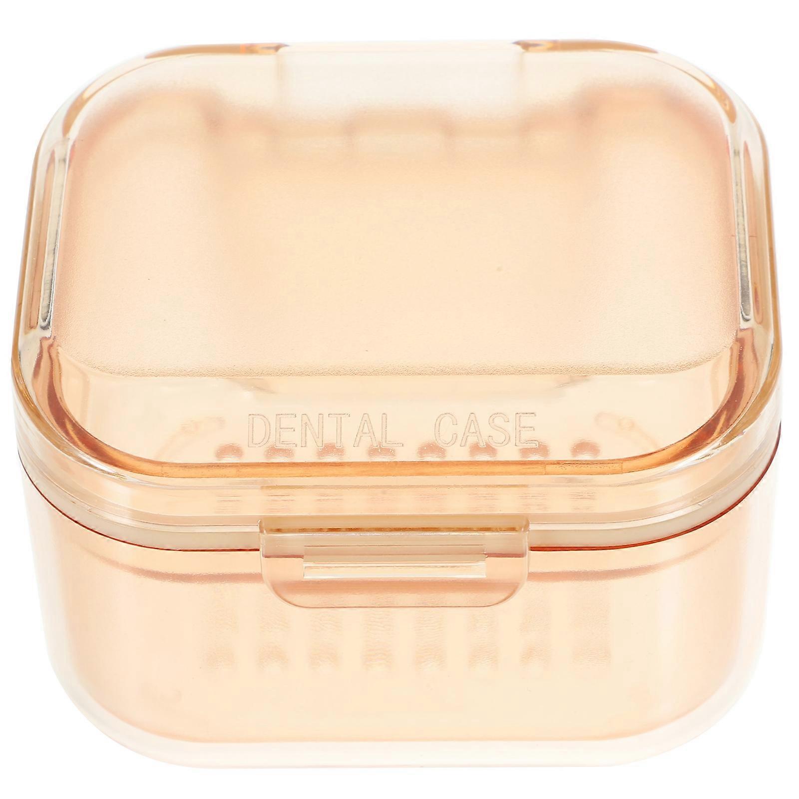 Orthodontic Denture Case for Holding 5Pcs Transparent Plastic Denture Boxes