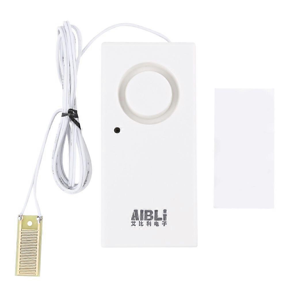 Water Overflow Sensor Detector 120dB Water Leakage Alarm System