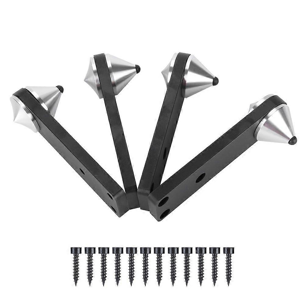 4PCS Combined Type Audio Speaker Foot Subwoofer Shockproof Spike Bracket