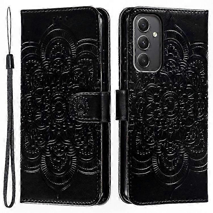 Mandala Pattern PU Leather Wallet Case for A26 5G, A16 5G, and A16 4G Phone Cover with Card Slots