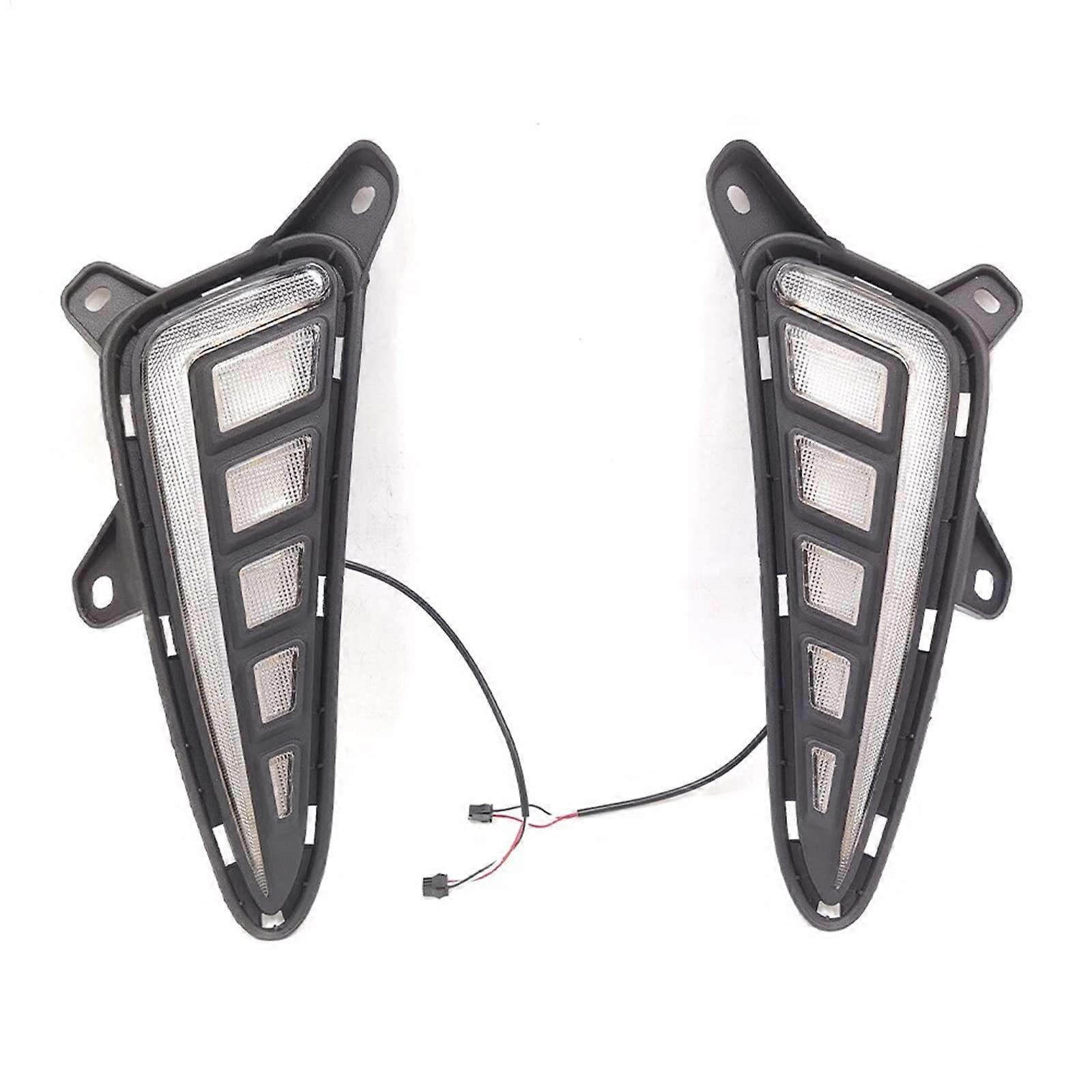 Toyota C-HR Turn Signal Light 2016-2019 White Dynamic Turn Signal Daytime Running Light