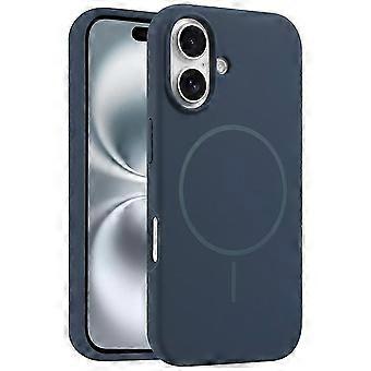 Compatible For iPhone 16 Case Compatible with MagSafe Soft Silicone Shockproof Phone Cover