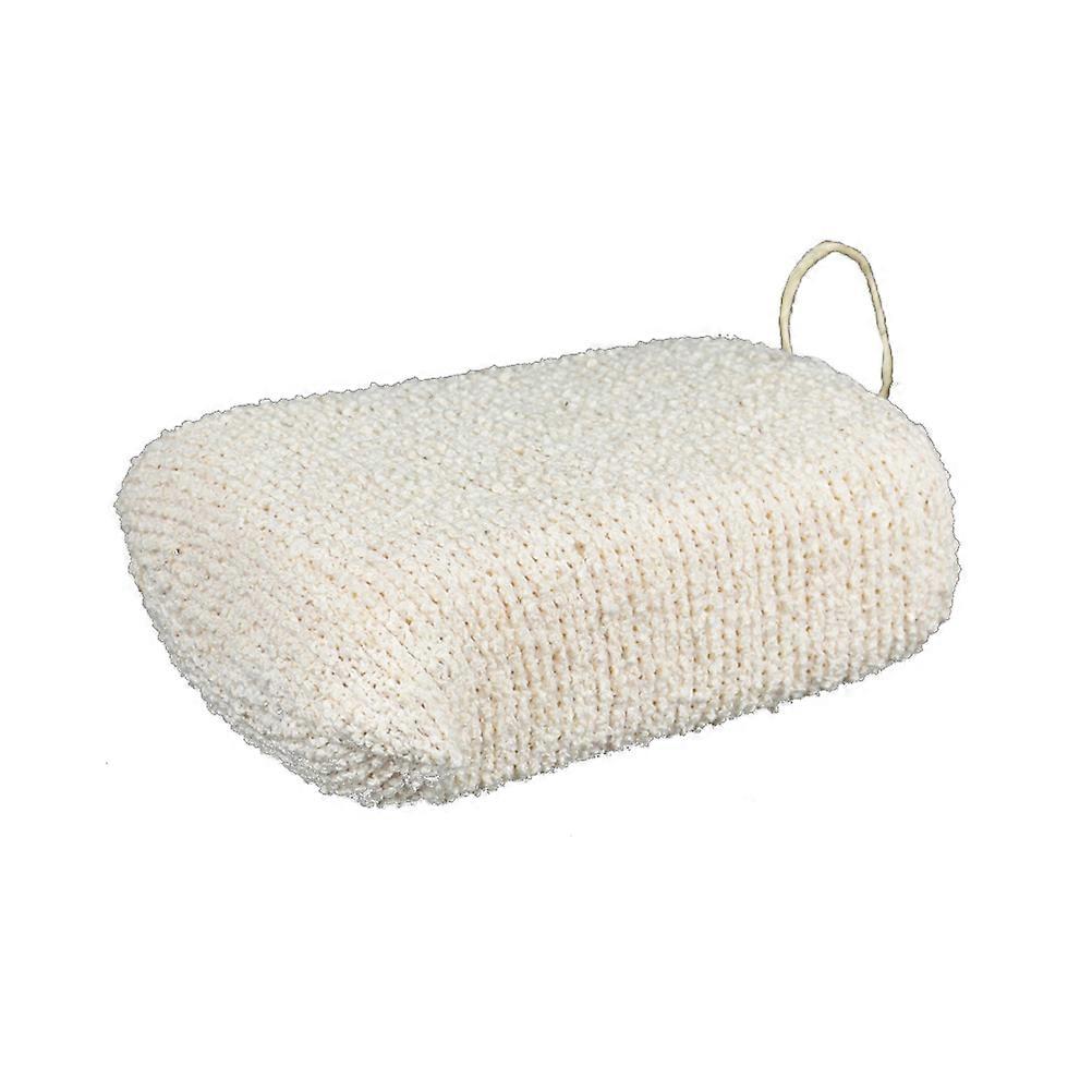 Body Exfoliating Shower Brush Bathing Scrubber 3Pcs Beige