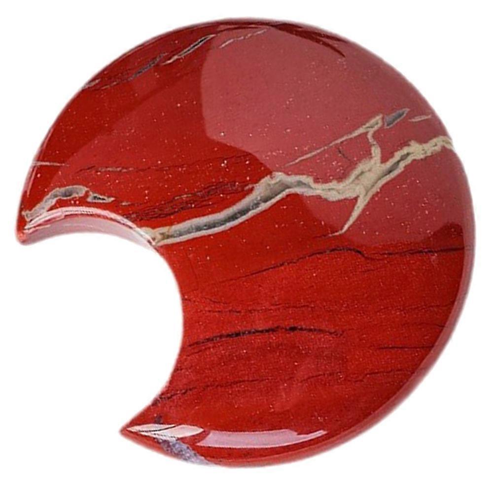 Crystal Moon Stone Moon Adornment for Meditation 5Pcs Red Set