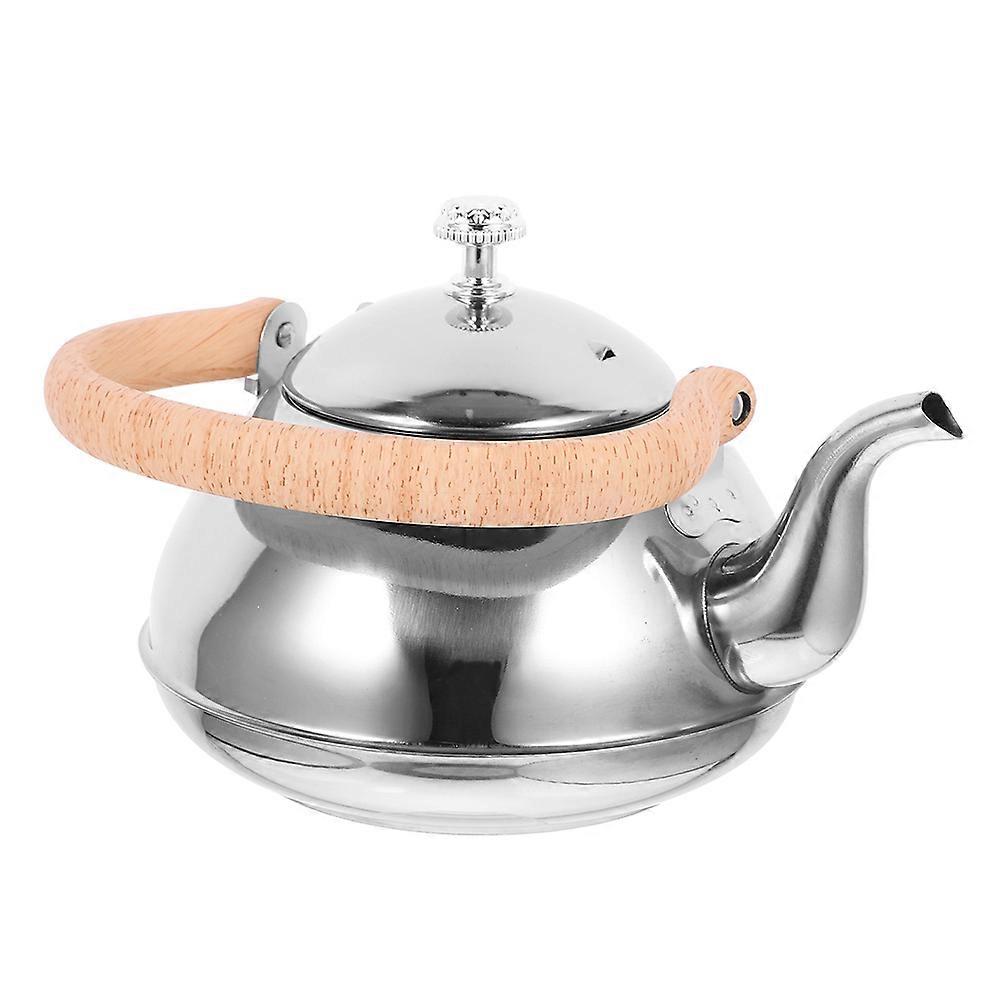 Stainless Steel Tea Kettle With Smooth Finish Designed For Kitchen Use 1.5L Capacity Suitable For All Stoves 1Pack