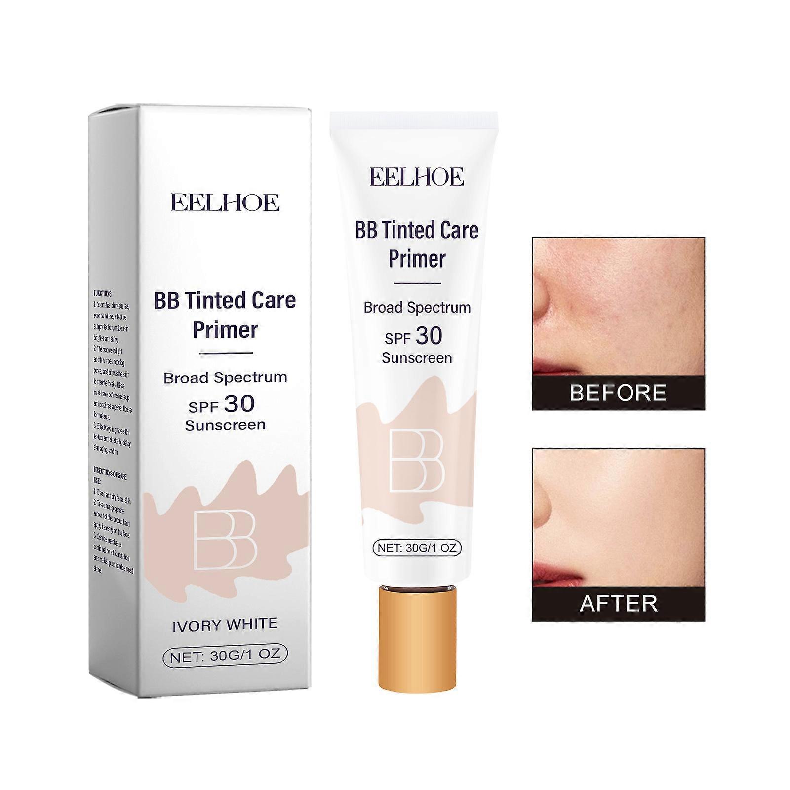 3 Colors Protective BB Cream with Concealer, Moisturizing & Hydrating, Daily Skin Defense and Flawless Coverage