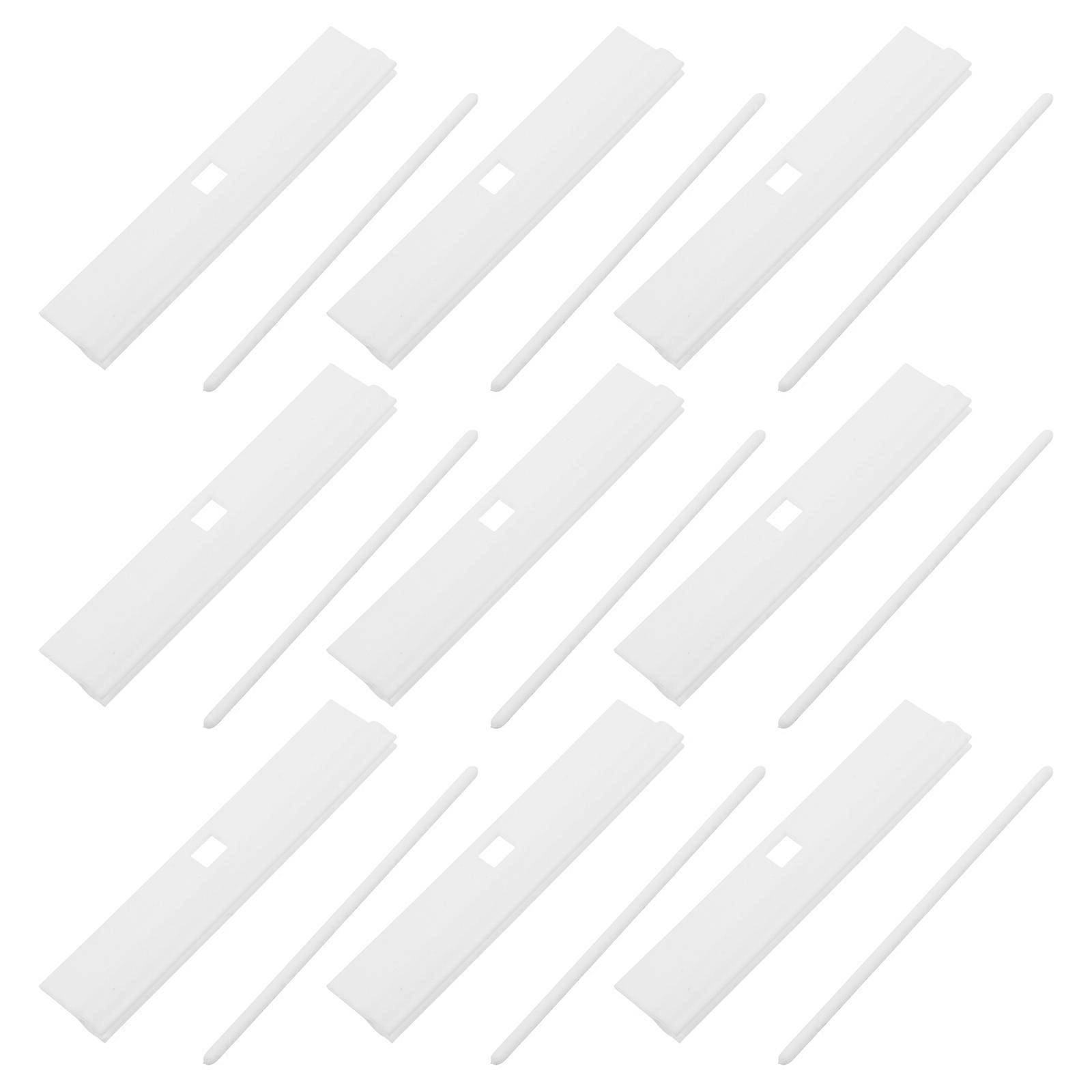 Vertical Blind Accessory Slats Hanger for Window Repair Kit 100Pcs PVC