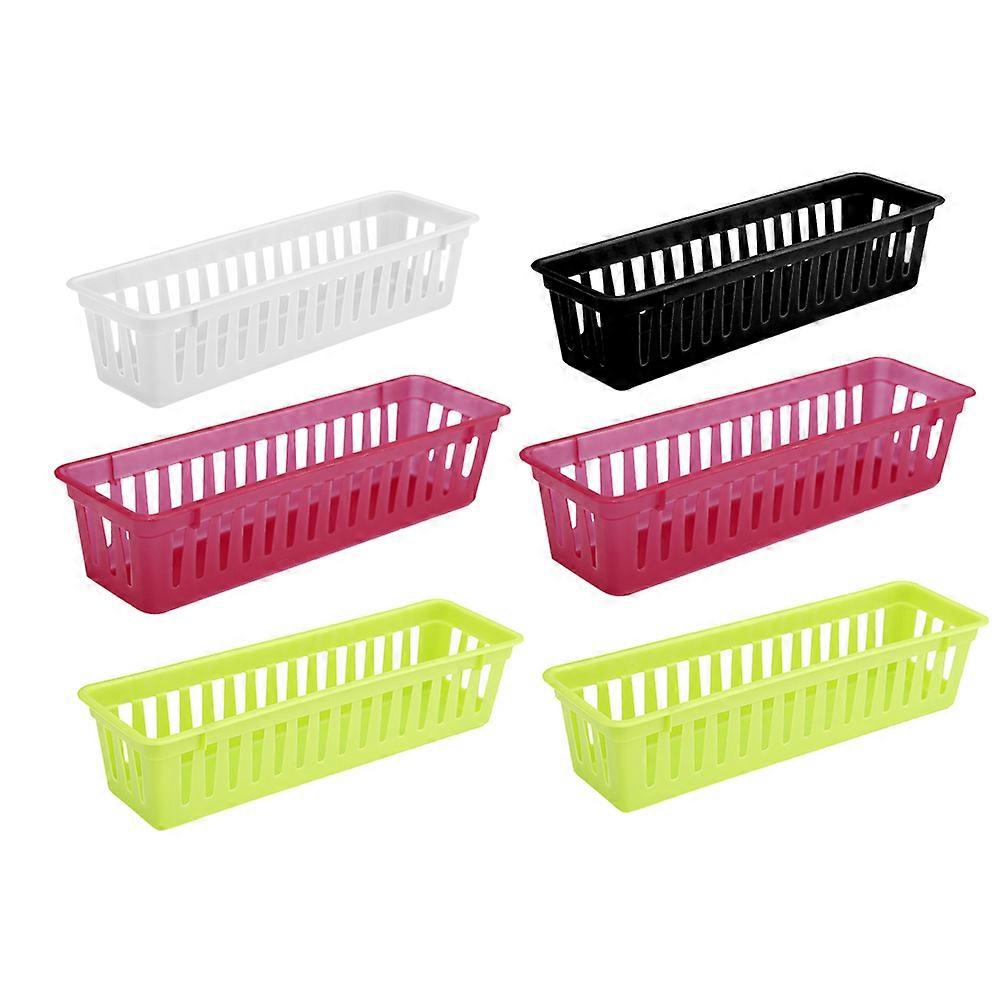 Rectangular Baskets Plastic Chopsticks Holder for Kitchen Use 12Pcs