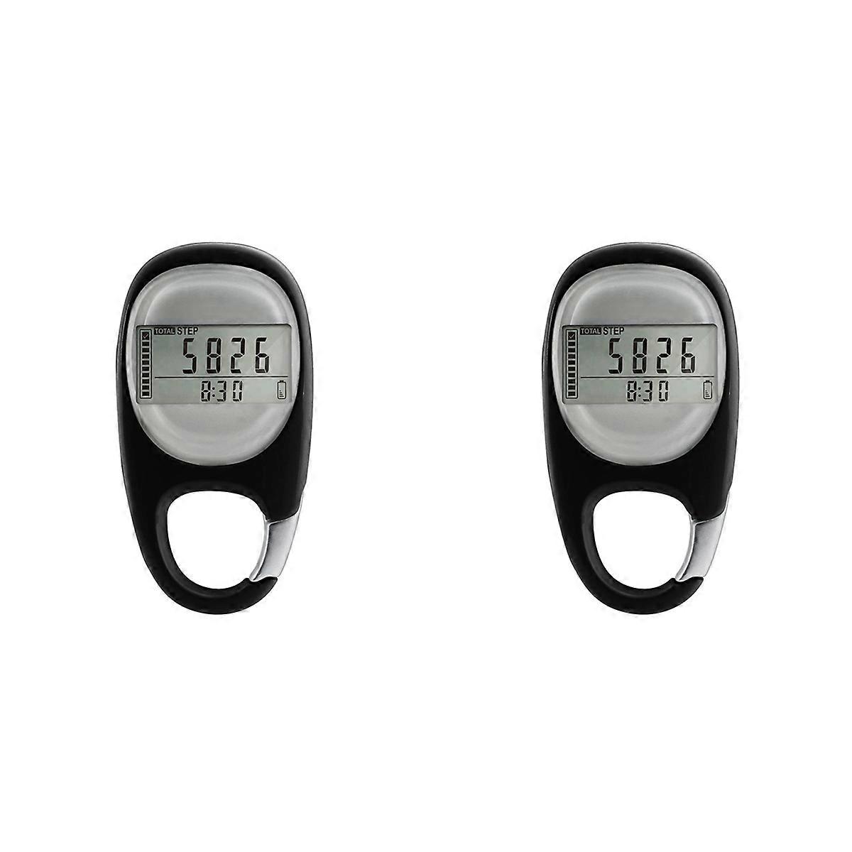 Pedometer for Walking, Portable Walking Pedometer 3D Step Counter