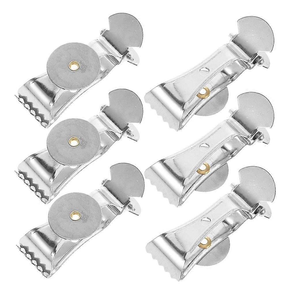 Curtain Clips Stainless Steel for Drapes 6Pcs