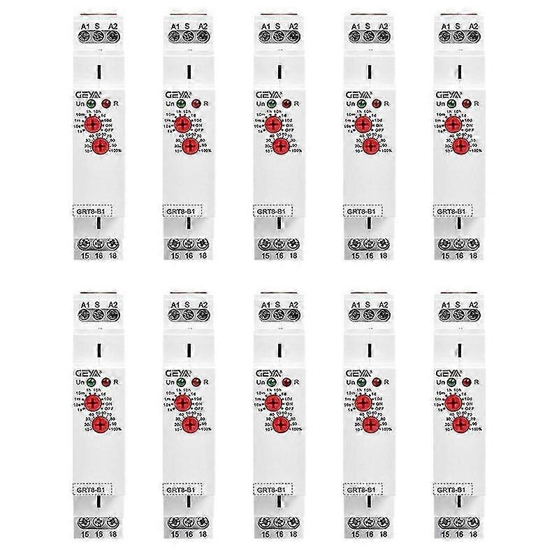 GRT8-B1 Off Delay Time Relay Timer Relay Electronic Type 16A, GRT8-B1