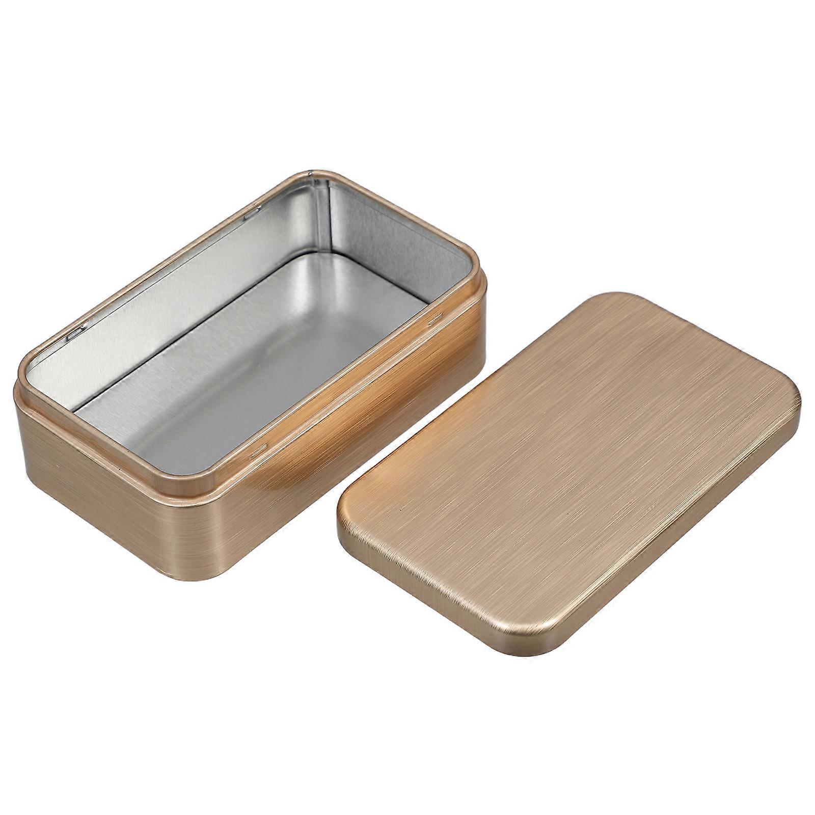 5Pcs Tinplate Cookie Boxes for Storage Decorative Tins with Lids for Holidays