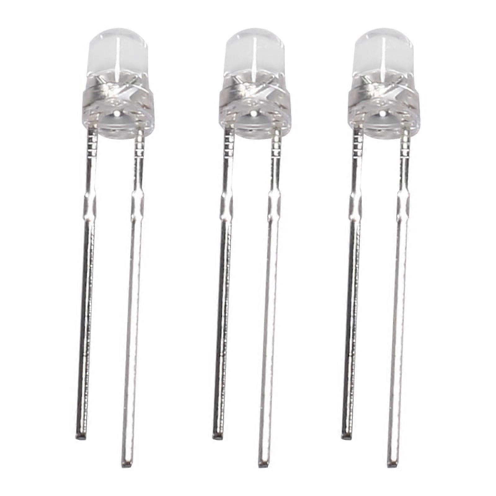 3mm white LED light 100pcs Light Emitting Diode