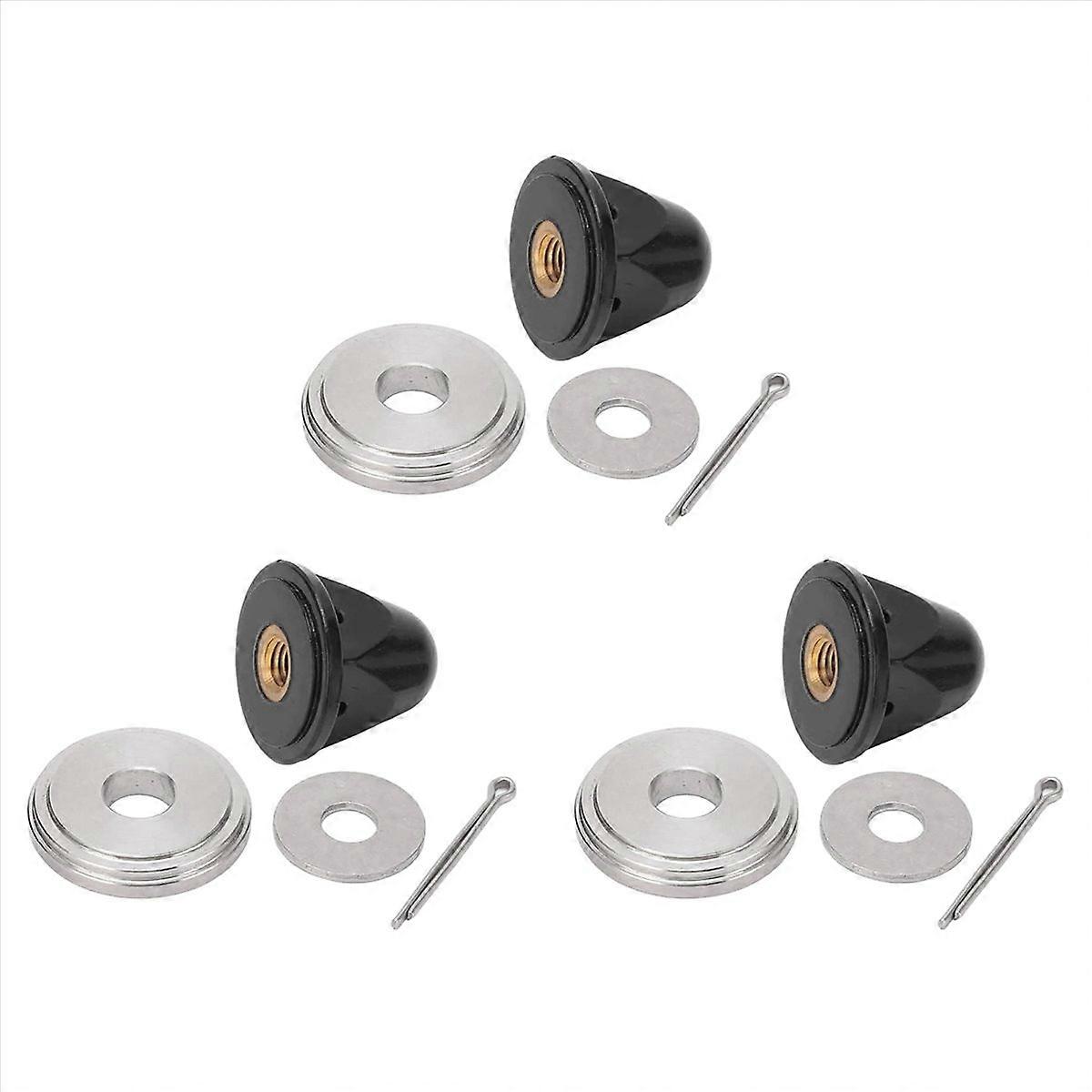 3X Outboard Motor Engine Propeller Nut Bushing Washer Hardware Set 6L5-45616-00 for 4-6HP