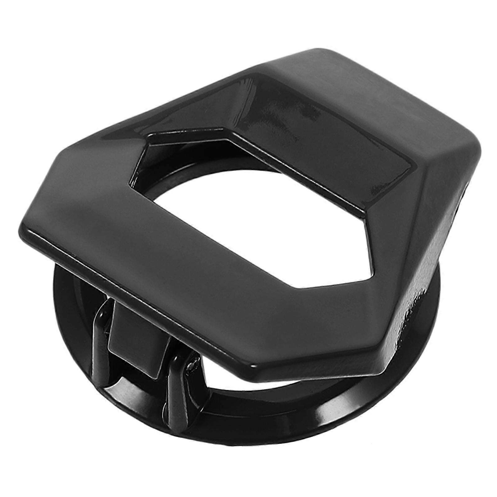 Car Engine Ring for Interior Decoration 5Pcs Zinc Alloy Black