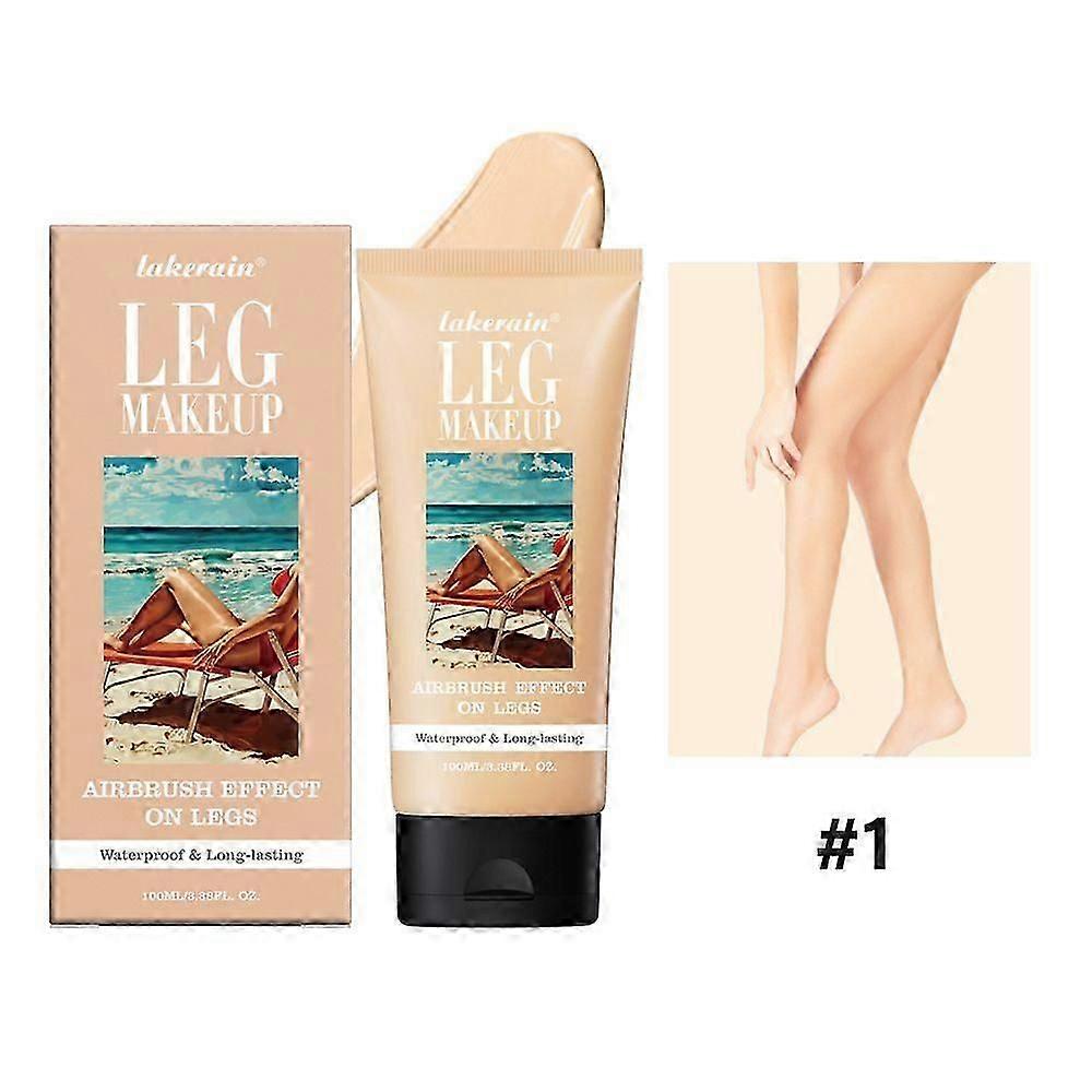 Waterproof Leg Makeup for No-Transfer Coverage of Varicose Veins, Scars, and Tattoos