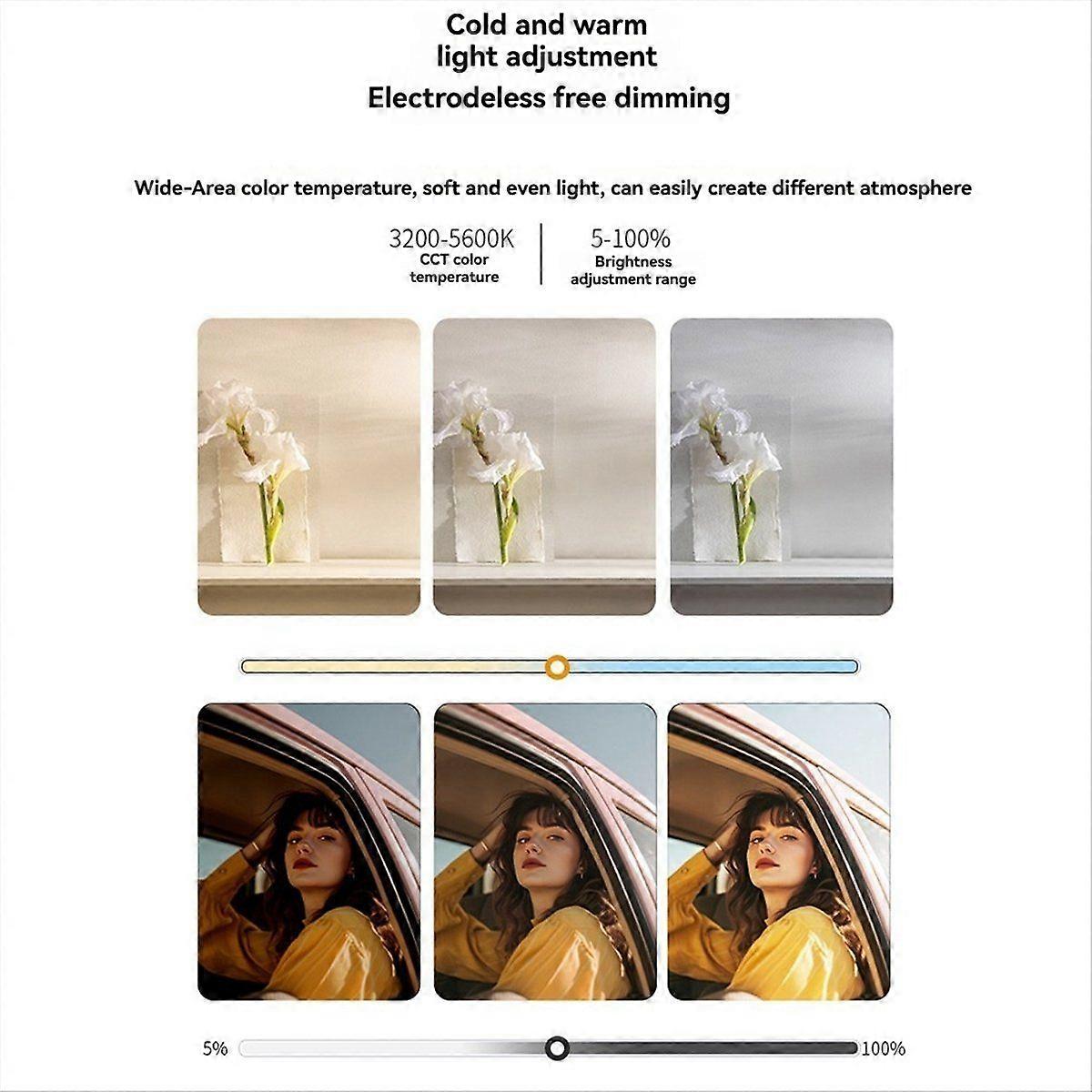 300W Bi LED Video Light, Continuous LED Lighting EU Plug