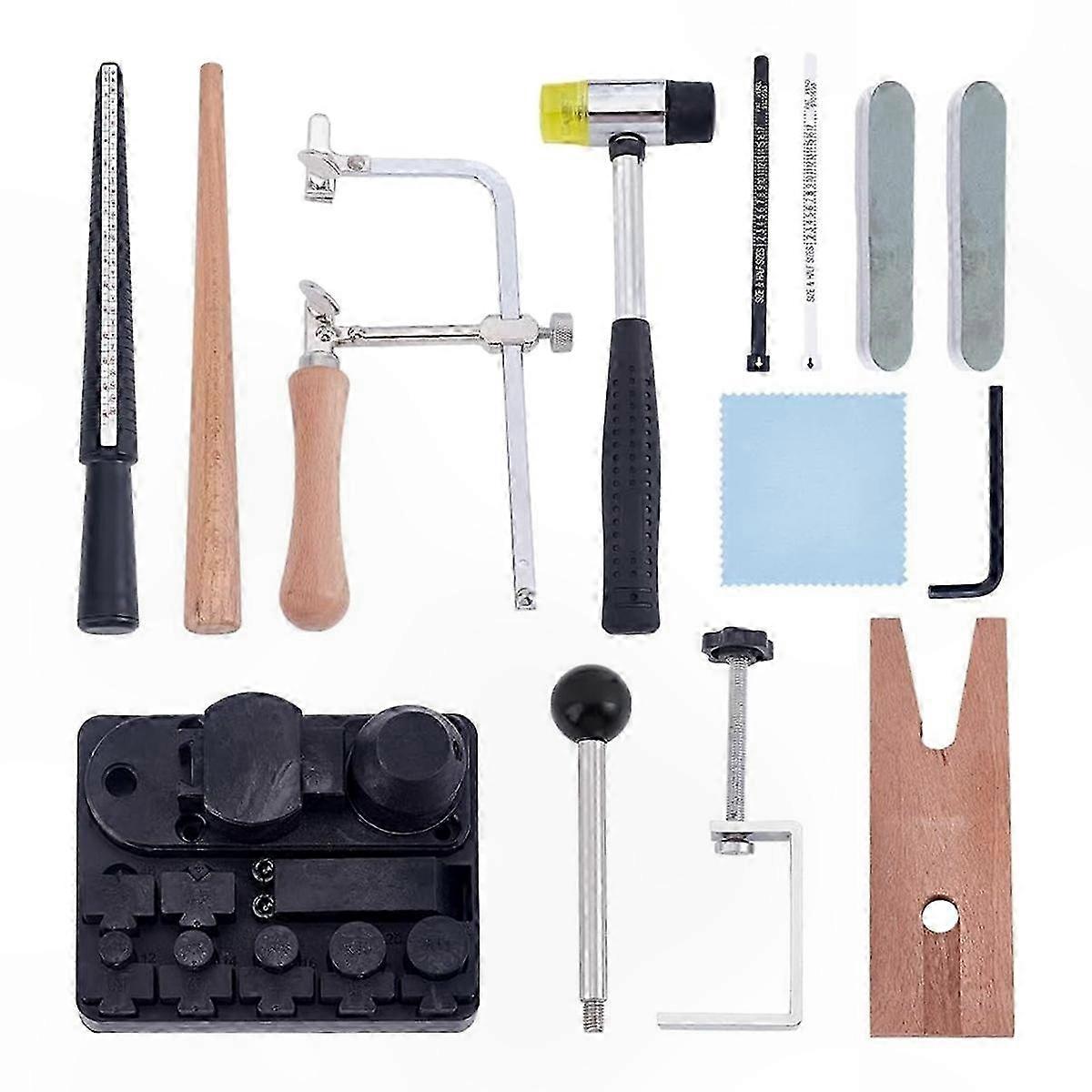 Jewelry Ring Bender Tool for Spoon Rings and DIY Ring Making Kits