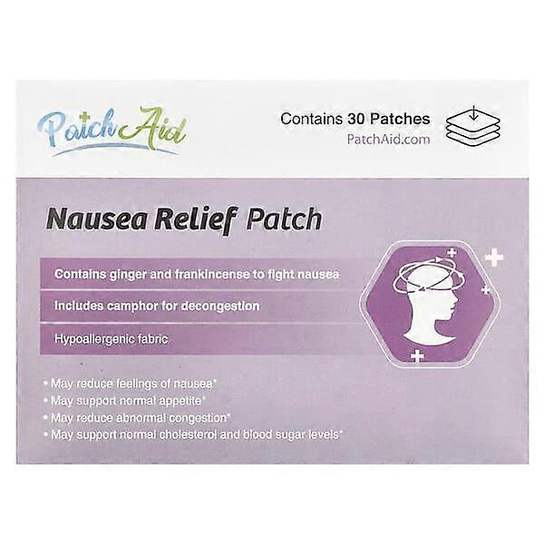 PatchAid, Nausea Relief Patch, 30 Patches