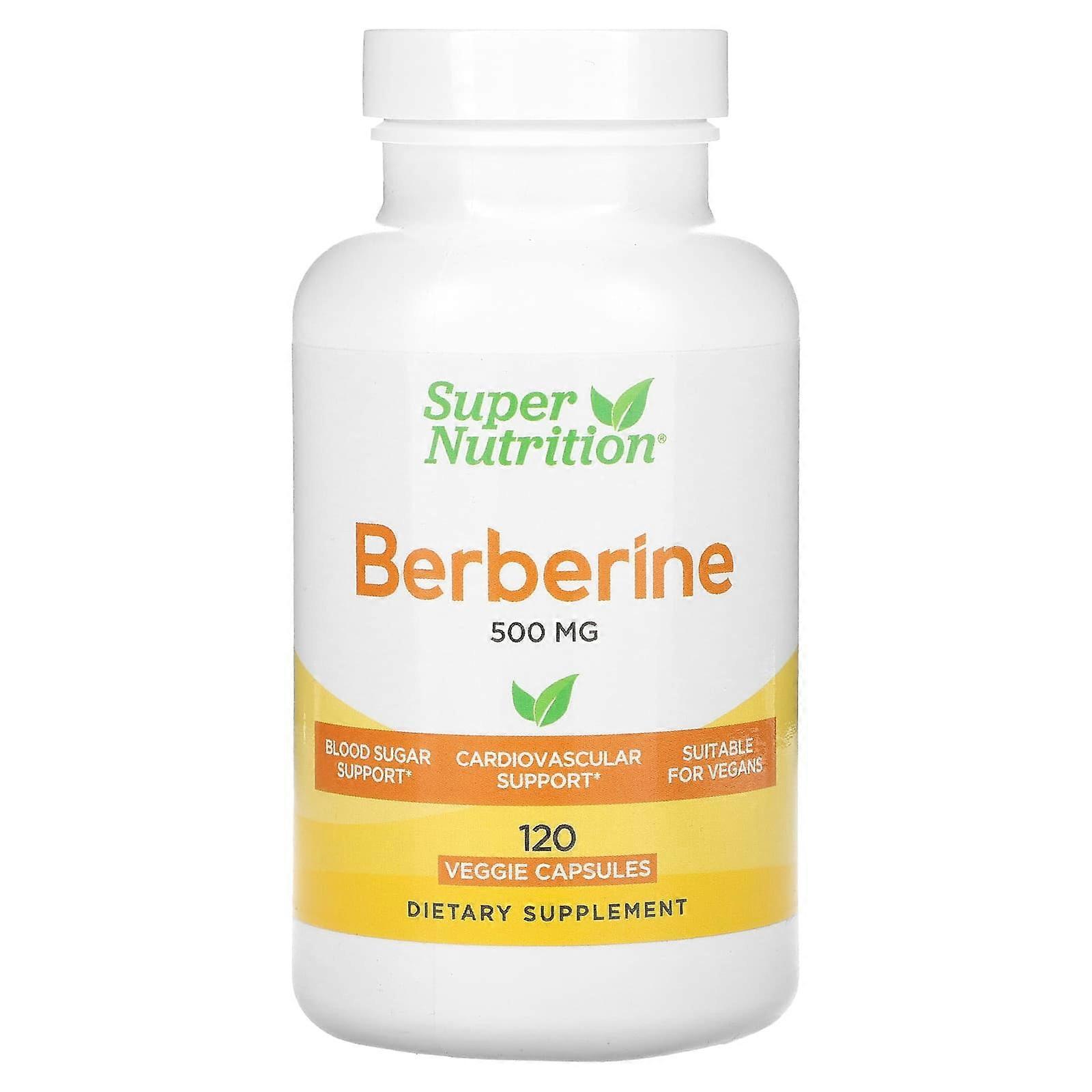 Berberine, 500 mg, 120 Veggie Capsules