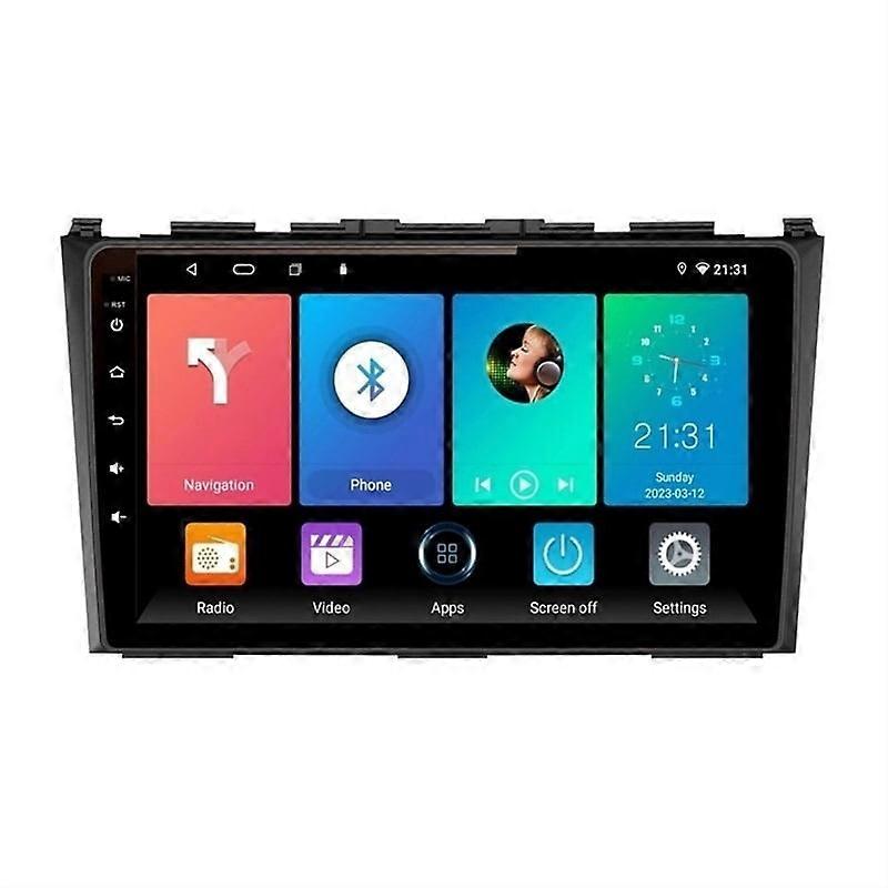 Stereo Radio for Honda Crv 2007-2011 Android Carplay Bluetooth 4+64g
