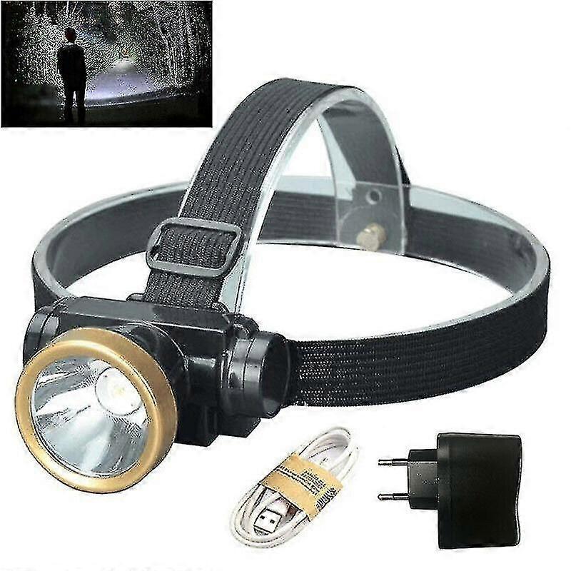 Powerful Rechargeable Q5 Led Headlamp Torch Light Headlight Flashlight