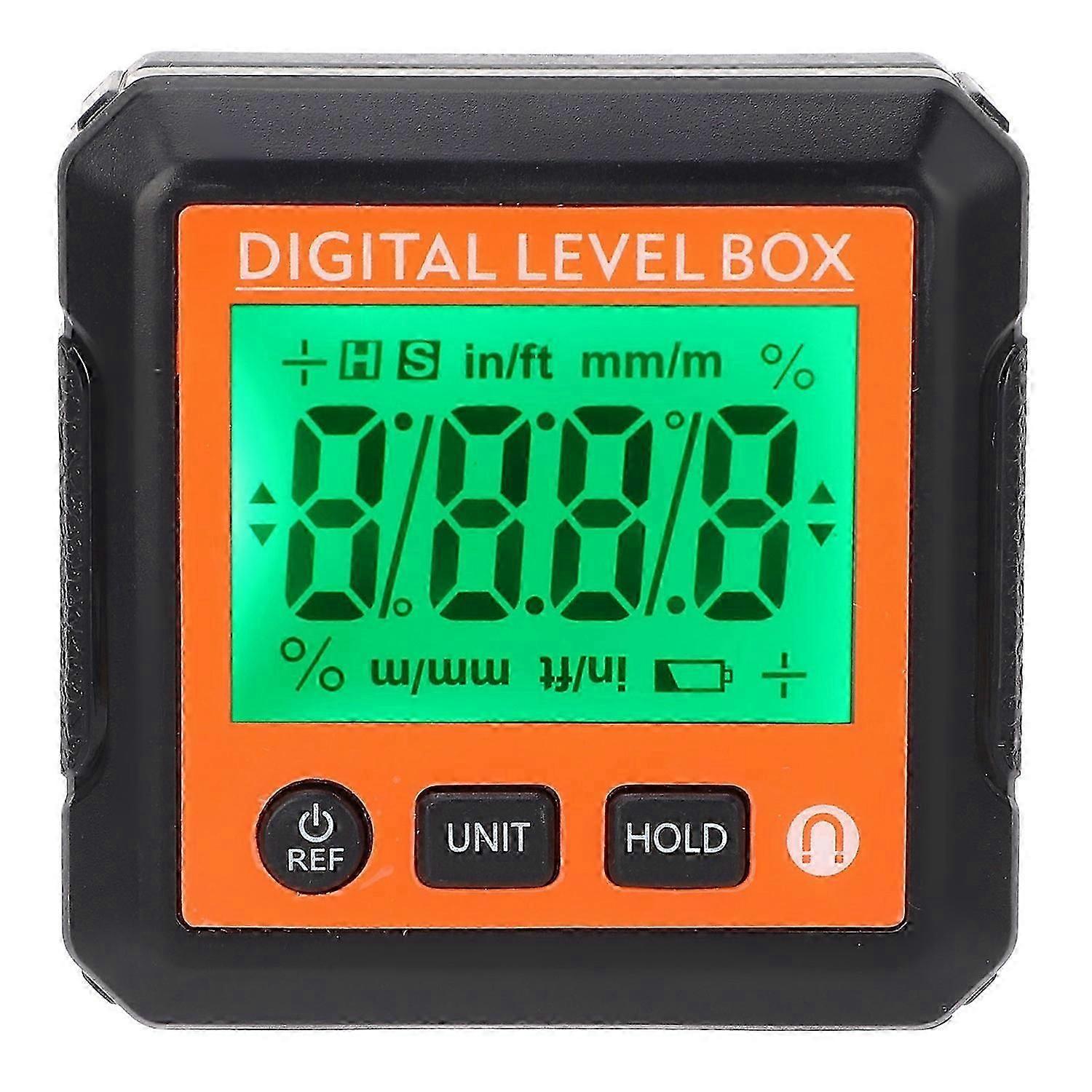 Digital Level Box with Magnet Electronic Angle Gauge Inclinometer Protractor for Wood Processing Aut