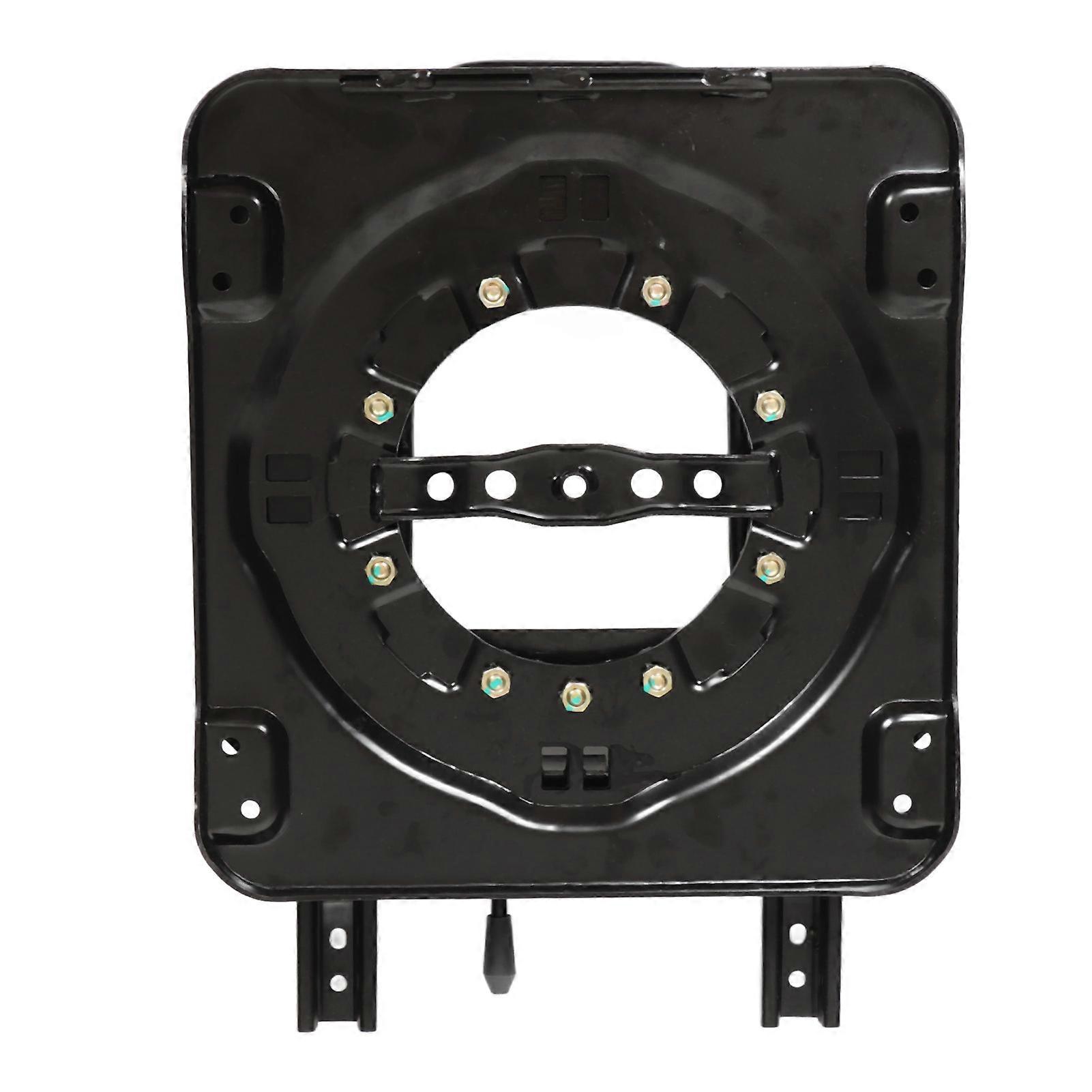 Seat Swivel Base Heavy Duty Adjustable Rotating Seat Base with Sliding Track for RV Commercial Vehicle Engineering Vehicles 