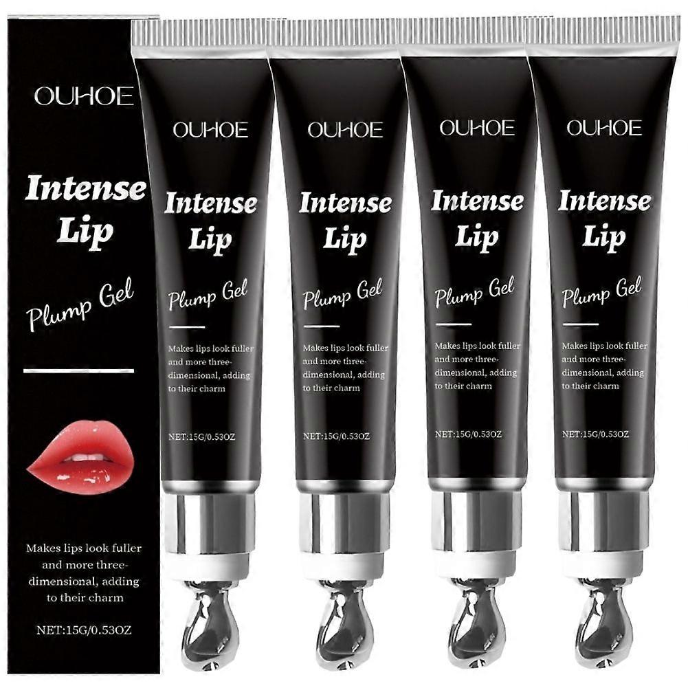 Intense Lip Plumper, Lip Plumping Gel for Fuller and More Attractive Lips, Smooth and Plump Lips