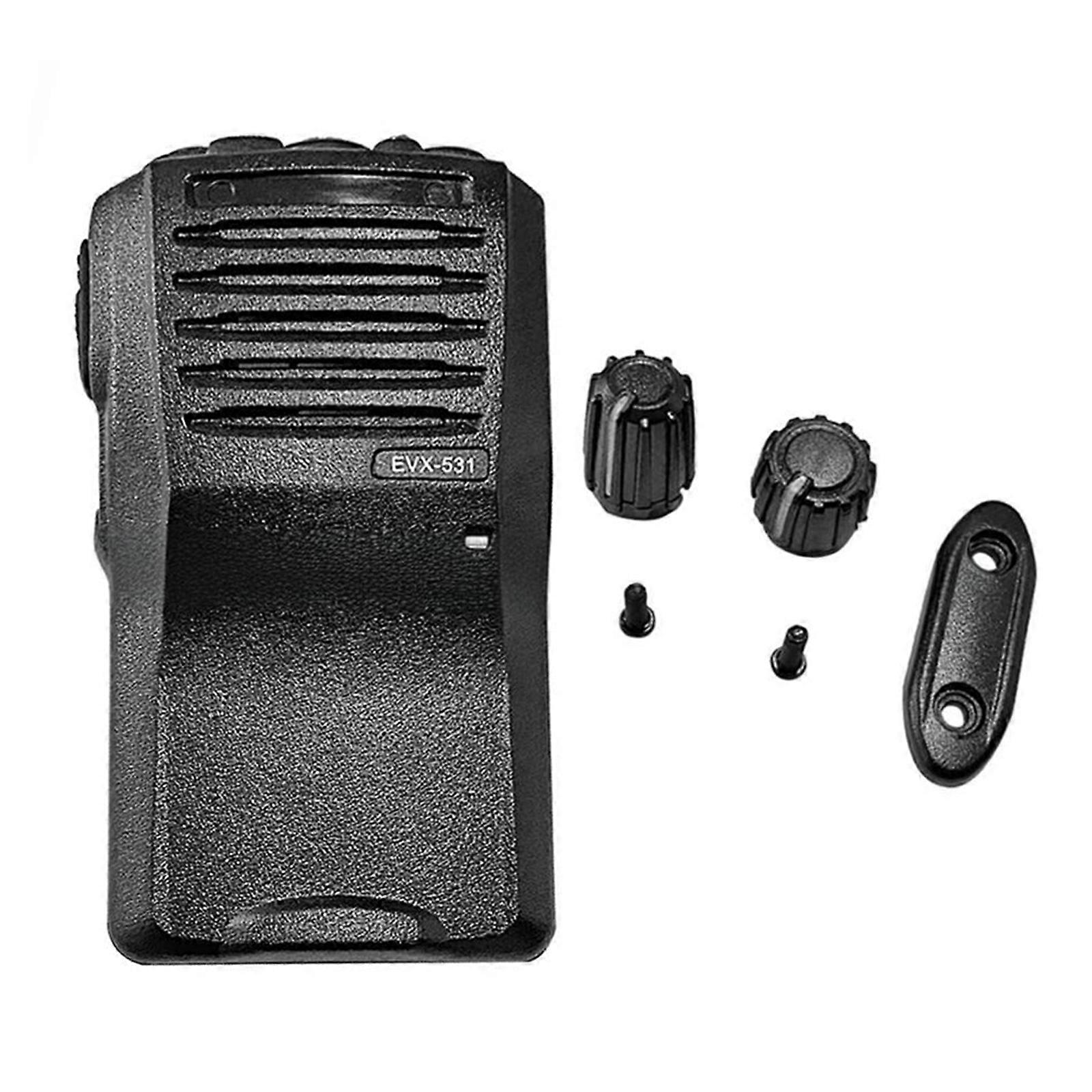 Shock Resistant Replacement Housing Case For EVX 531 Two Way Radio With Anti Dust Knob Cover And Tool Less Installation Multicolor