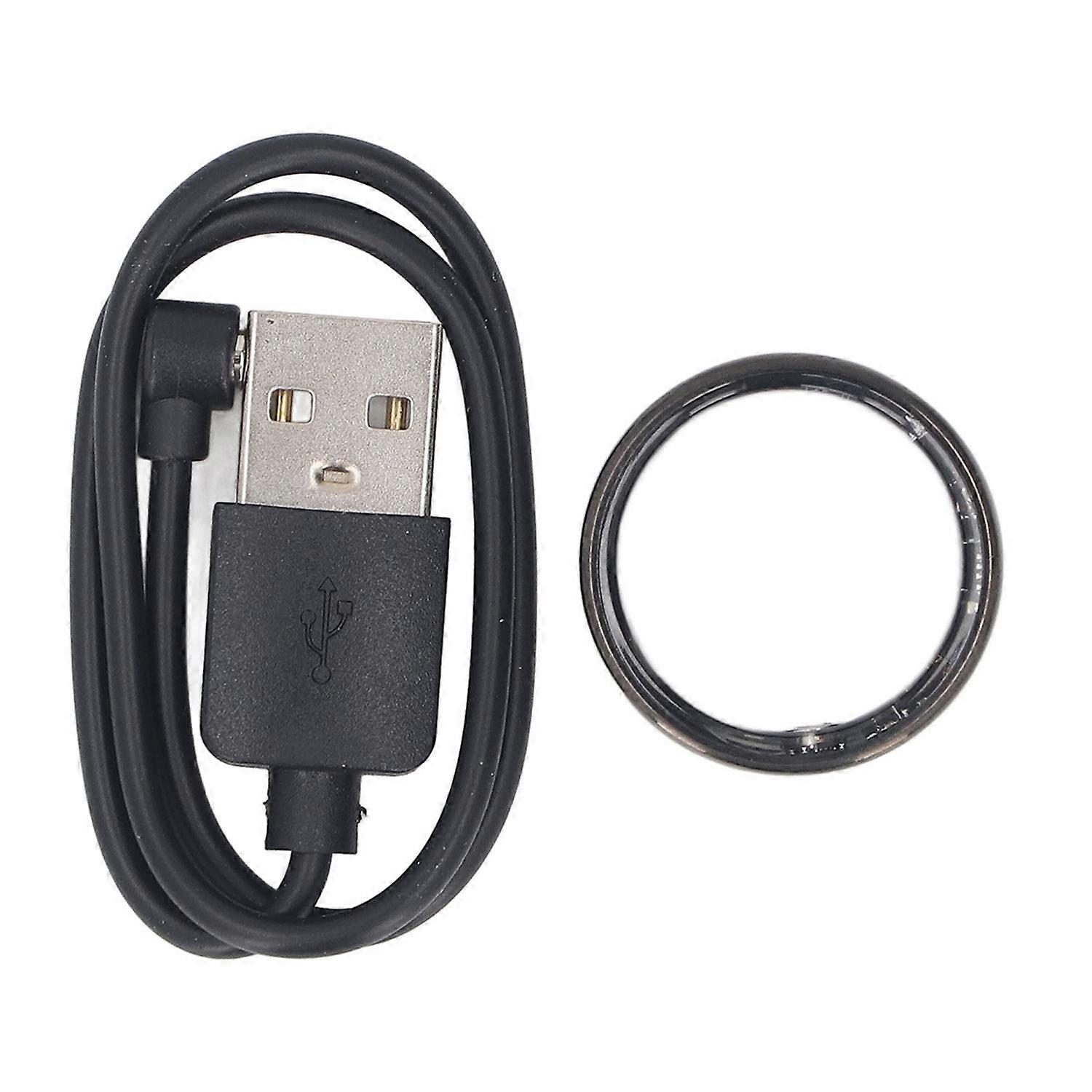 Smart Ring IP68 Water Resistant Multiple Sport Modes Step Counter Calorie Tracking Fitness Tracker R