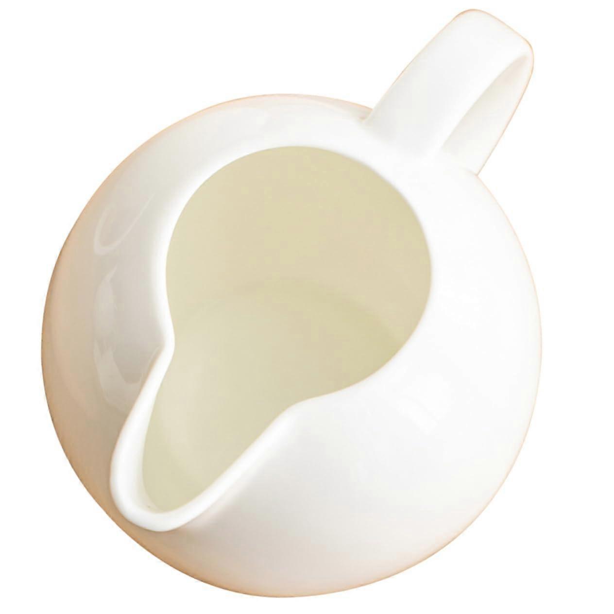 Ceramic Milk Jug For Coffee Use Small Ceramic Creamer Pitcher Milk Pot Home Kitchen