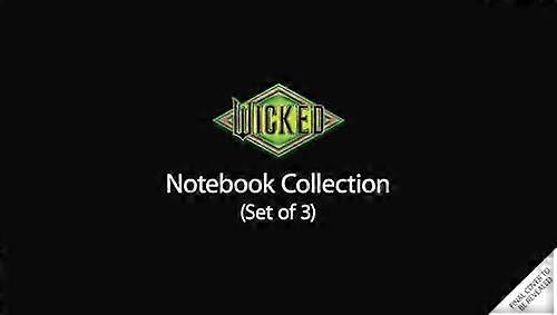 Wicked Notebook Collection Set di 3 di Insight Editions Paperback