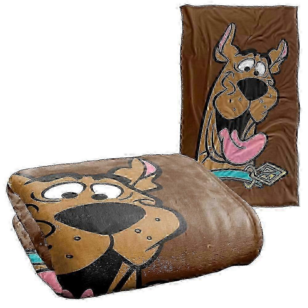 Scooby Doo Couverture Super Soft Silky Touch Happy