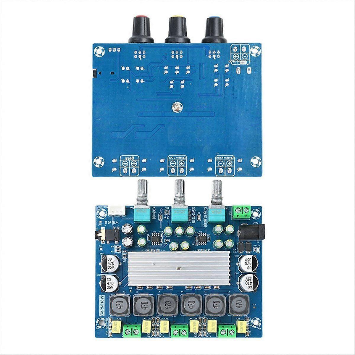 50Wx2+100W Stereo Dual Channel Amplifier Board TPA3116 Class D 2.1 Channel Audio Amplifier Module