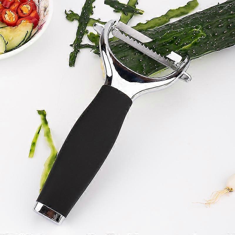 Vegetable Fruit Peeler Silver+flat