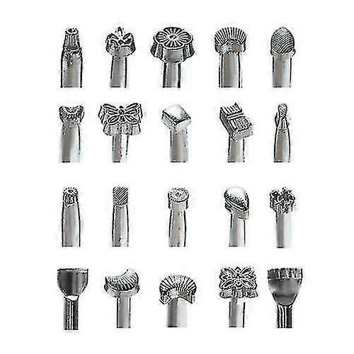 20pcs Diy Leather Tools Working Saddle Making Set Engraving Craft