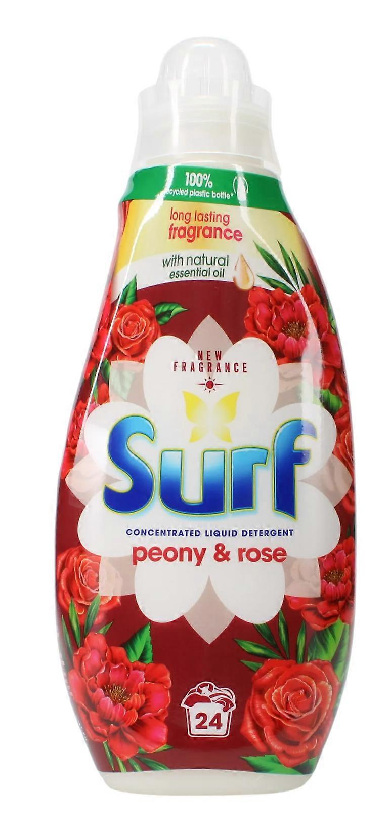 Surf Concentrated Liquid Detergent Peony & Rose  24 Washes
